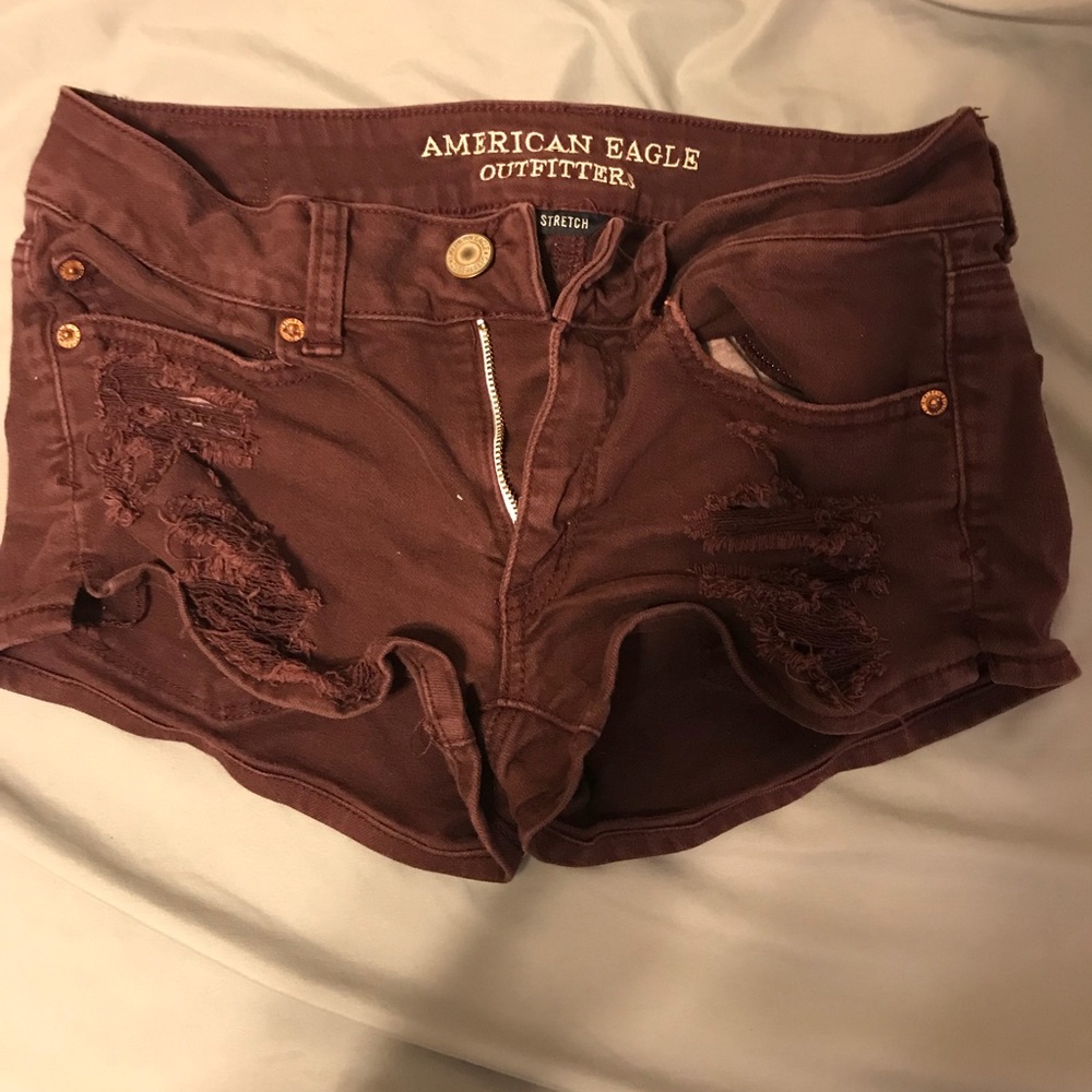 American eagle denim shorts